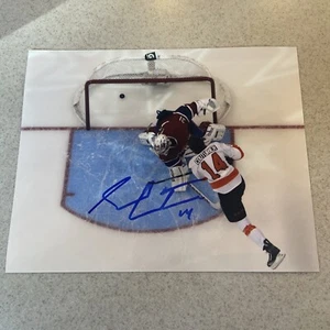 SEAN COUTURIER Autographed 8x10 Photo Philadelphia Flyers Captain - Picture 1 of 2