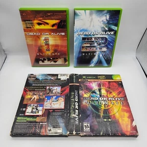 Dead or Alive Ultimate 1 & 2 (Microsoft Xbox, 2004) Box Set 2 Disc COMPLETE CIB - Picture 1 of 3