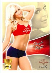 Shayla Radli 98 2013 Bench Warmer Hobby Gold Parallel Rookie RC
