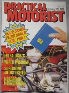 Practical Motorist Magazine November 1987 - Picture 1 of 2