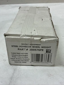 Perfect Equipment 200576FE: Steel Adhesive Wheel Weight 0.25oz 3/4" - Foto 1 di 1