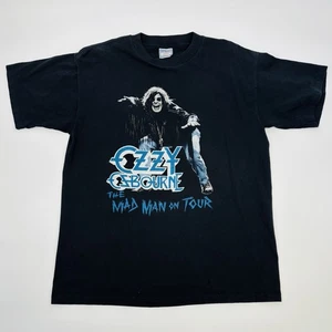 Ozzy Osbourne 90s single stitch "Wild Man on Tour" band tee XL All Sport - Picture 1 of 10