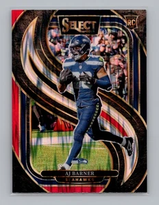 2024 Panini Select NFL #103 AJ Barner RC Premier Red & Black Seattle Seahawks - Picture 1 of 2