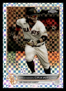 2022 Topps Chrome #115 Brandon Crawford x-fractor - EXMT+ 10004214 *TCShack* - Bild 1 von 2