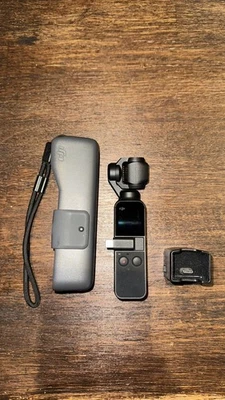 DJI Osmo Pocket 1 Handheld 3Axis Gimbal Stabilizer with integrated Camera Used  - Image 1 of 3