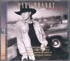 Paul Brandt Calm Before the Storm CD Germany Reprise 1996 CD. Has promo stamp on - Bild 1 von 3