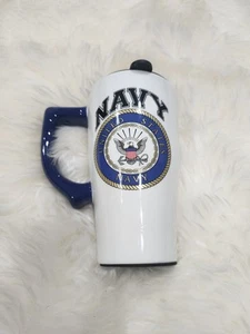 Spootinques United States Navy Coffee Tumbler - Picture 1 of 5