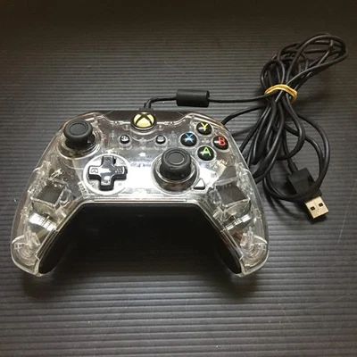 Afterglow Prismatic Wired Controller 048-007 for Xbox One Clear Transparent - Image 1 of 4