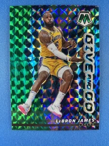 LeBron James 2022-23 Panini Mosaic #3 Green Mosaic Los Angeles Lakers - Imagen 1 de 2