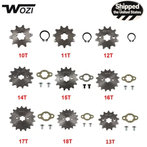 Piñón delantero 420Chain 17 mm 10-18T para 50 70 90 110 125 140cc ATV Pit Dirt Bike - Imagen 1 de 17