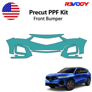 For Acura MDX 2024-2025 Front Bumper Paint Protection Film Precut PPF Kit - Picture 1 of 8