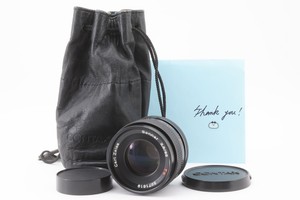 [ Exc++++ ] Contax Carl Zeiss Sonnar T* 85mm f/2.8 AEG MF Lens from Japan #0036