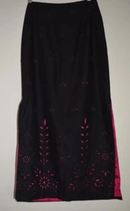 Rare! 6 8 Anthropologie Lace Skirt Pink Lining Made in USA Original Label - Picture 1 of 6