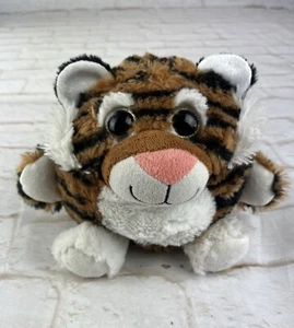 Wild Republic FuzzBalls 7” Tiger Plush Round Ball Stuffed Animal Toy - Picture 1 of 8