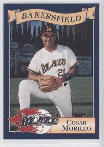 1995 Cal League Bakersfield Blaze Cesar Morillo #5