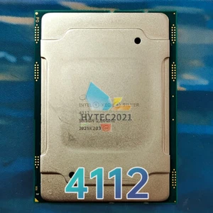 Processore CPU Intel Xeon Silver 4112 SR3GN 2,6 GHz 4 core 8,25 MB 85 W LGA3647 - Foto 1 di 3