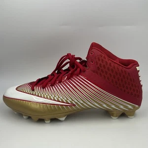 Nike VPR Men's Size 14 Vapor Speed TD Cleats Red Gold White - 846443-728 - Picture 1 of 9