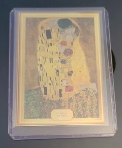 2023 THE BAR PIECES OF THE PAST - KLIMT "THE KISS" ART #37 - Picture 1 of 2