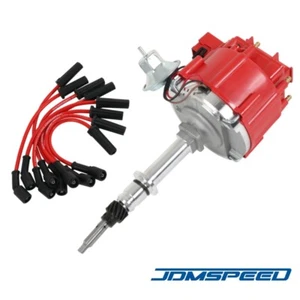 Distributor HEI W/ Wire Set Fit Chevrolet Inline 250 230 292 GMC Trucks L6 78-85 - Picture 1 of 6