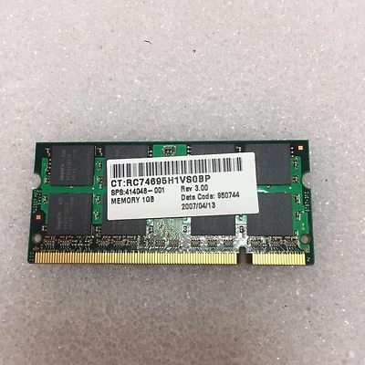 Hynix 1GB DDR2 PC2-5300S-555-12 - HYMP512S64CP8-Y5 AB-C - 90 Days RTB Warranty - Image 1 of 2