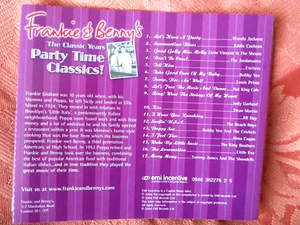 FRANKIE & BENNY'S - CLASSIC YEARS PARTY TIME  - 17 TRACK COMPILATION CD ALBUM - - Bild 1 von 3