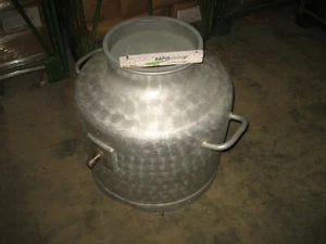 110 litros depósito de leche móvil depósito de leche tanque de leche agria tanque aluminio - Imagen 1 de 3