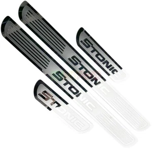 Accesorios para Kia Stonic 2025 cromo fino acero inoxidable listones de entrada listones de protección - Imagen 1 de 7