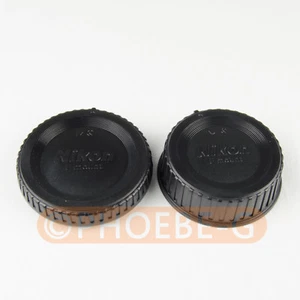 DSLRKIT Rear Lens + Camera body Cover cap for Nikon F mount AI AF AF-S DSLR - Picture 1 of 3