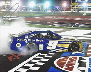 AUTOGRAPHED 2020 Chase Elliott #9 Kelley Blue Book Racing CHARLOTTE ALSCO 500 RA - Picture 1 of 1