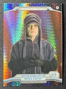 JANUS GREEJATUS 2014 Topps STAR WARS Chrome Perspectives /199 Réfracteur 41E Rare - Photo 1 sur 2
