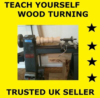 (D122) Teach Yourself Wood Turning Woodworking - Instructional DVD - Image 1 of 4