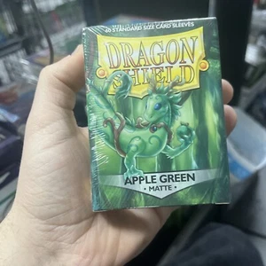 Dragon Shield Matte Apple Green Standard Size Card Sleeves (60ct) AT-11218 New - Picture 1 of 6