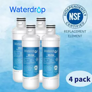 Waterdrop Refrigerator Water Filter, Replacement for LG® LT1000P®, Pack of 4 - Picture 1 of 9