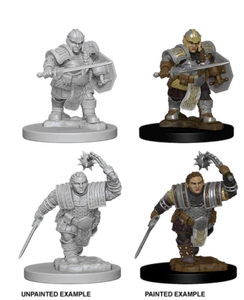 Maravillosas miniaturas sin pintar de D&D Nolzur: luchadora enana - Imagen 1 de 1