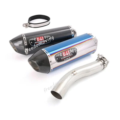 Средняя выхлопная труба глушитель 51 мм для Suzuki GSXR600 GSXR750 2008-2010 - Изображение 1 из 4