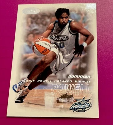 2000 Skybox Dominion WNBA Elaine Powell #52 Orlando Miracle NM - Image 1 of 3