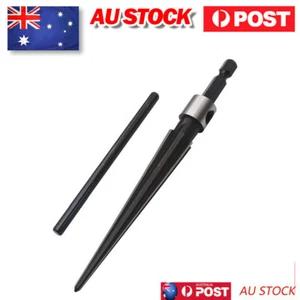 Steel Hex Shank Taper Reamer Handheld Woodworking Chamfer Cutting Hand Tool AU - Picture 1 of 9