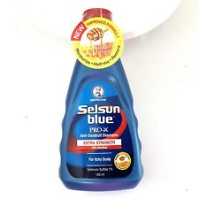 Selsun Blue Pro X Extra Strength Shampoo 120ml Anti Dandruff  Itchy Scalp Honey