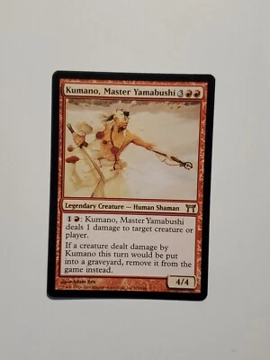 MtG Kumano, Master Yamabushi LP x1 - Champions of Kamigawa - Image 1 of 2