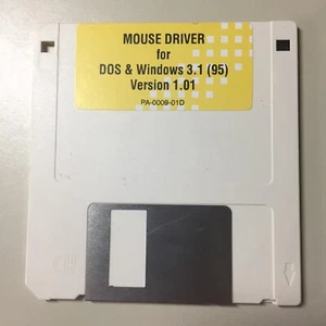Vintage MOUSE DRIVER DOS/Windows 3.1(95)Version 1.01 3.5” Disk VHTF - Picture 1 of 2