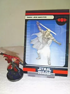 Star Wars Miniatures DARK JEDI MASTER 29 8/60 - Picture 1 of 2