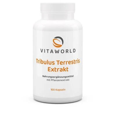 VITAWORLD Vita World Tribulus Extrakt 500 mg | 100 Kapseln