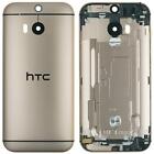 Original HTC ONE M8 Backcover Gehuse Akku Deckel Schale Taste, gold