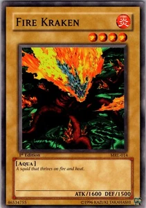 Yu-Gi-Oh TCG Fire Kraken Magic Ruler MRL-014 1st Edition Regular Common Card NM - Picture 1 of 2