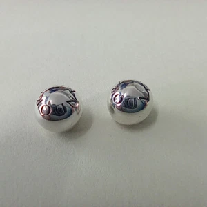Open Bangle Sterling Silver PANDORA Logo Caps Pandora - Picture 1 of 4