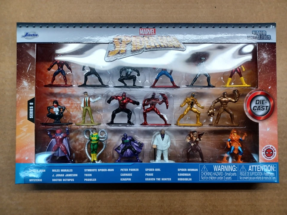 Marvel Comics 18-Piece Set Wave 8 Nano Metalfigs Metal Mini Figures - Image 1 of 1