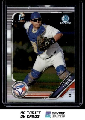 2019 Bowman Chrome Prospects Alejandro Kirk . #BCP-202 Toronto Blue Jays - Image 1 of 3