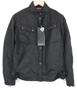 TUCANO URBANO Tina Women's Jacket L Black Windbreaker Lined Moto Single-Breasted - Picture 1 of 10
