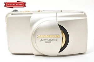 [Fast neuwertig] Olympus Mju μ Zoom 115 Deluxe analoge Kompaktkamera 35 mm aus Japan - Bild 1 von 24