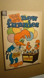 NEW FUNNIES 207 ** WOODY WOODPECKER DELL COMICS 1954 WALTER LANTZ - Picture 1 of 2